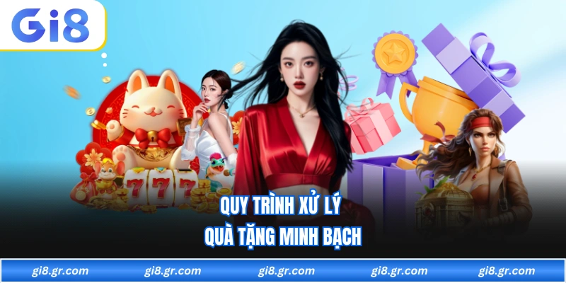 Khuyến Mãi GI8 Quy trình xử lý quà tặng minh bạch