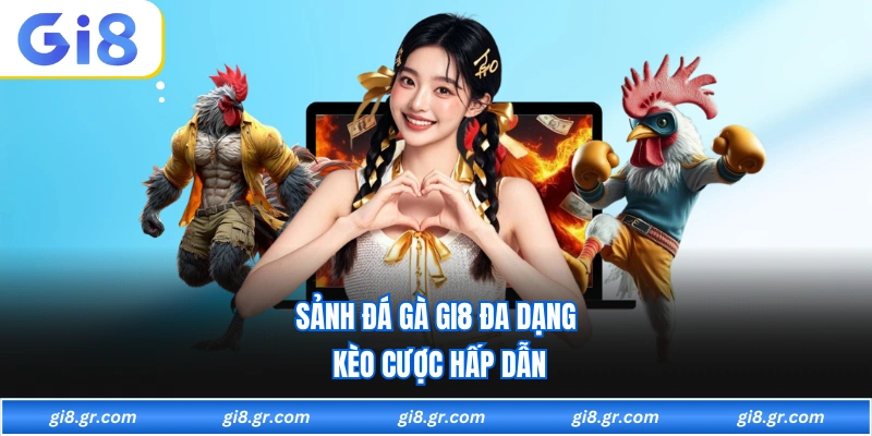 Đá Gà GI8 Sảnh đá gà GI8 đa dạng kèo cược hấp dẫn